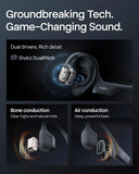 SHOKZ OpenRun Pro 2 Bone Conduction Bluetooth Sport Headphones, Silver