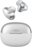 SHOKZ OpenDots 2 Open-Ear Clip-On Earbuds, White, Dolby Audio, 3 Mics