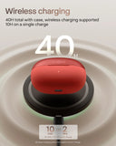 SHOKZ OpenDots ONE Open-Ear Clip-On Bluetooth Earbuds, Black, Dolby Audio