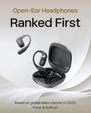 SHOKZ OpenFit 2 Open-Ear Headphones, True Wireless Bluetooth Earphones with Microphone, Beige(Renewed)