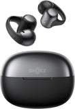 SHOKZ OpenDots ONE Open-Ear Clip-On Bluetooth Earbuds, Black, Dolby Audio