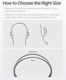 SHOKZ OpenRun Pro 2 Bone Conduction Bluetooth Sport Headphones, Silver